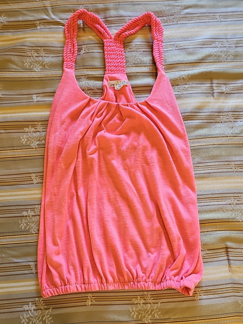 Neon Pink Tank Top